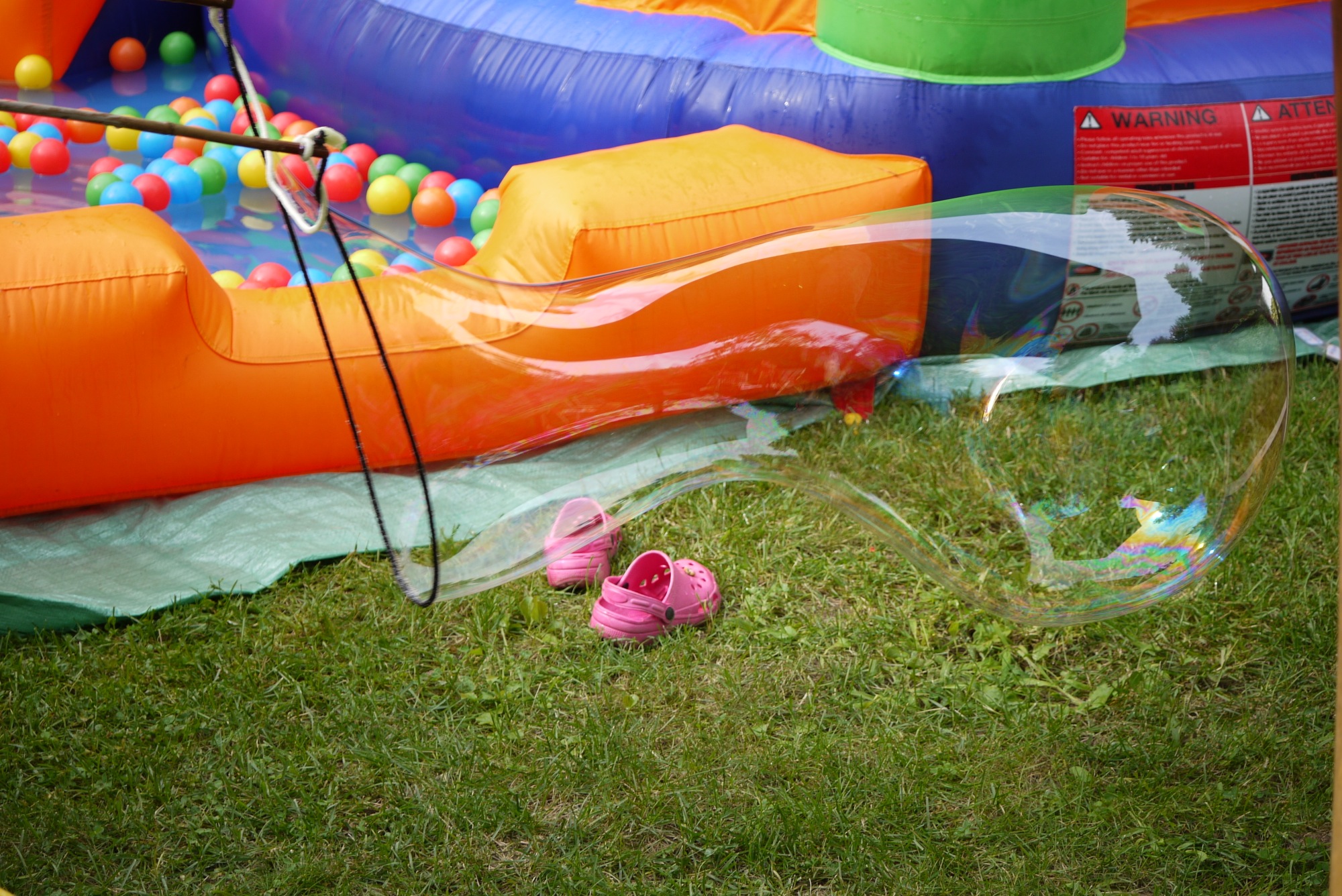 Les bulles géantes: un classique chez nous!