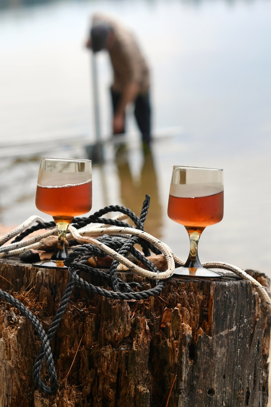 Tchin tchin au nouveau quai!