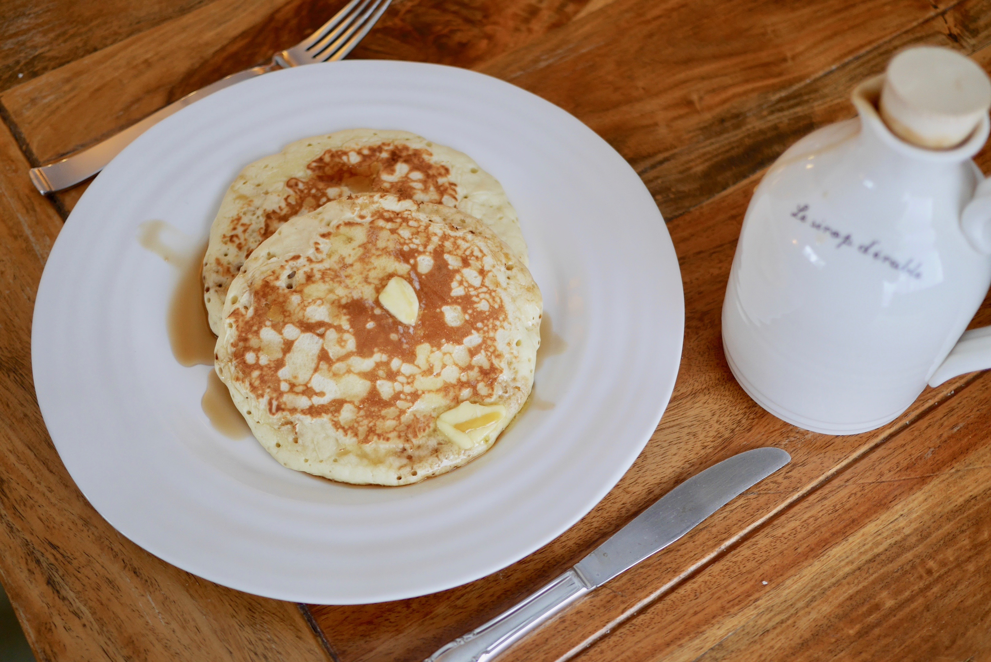 Pancakes au lait fermenté Banlieusardises