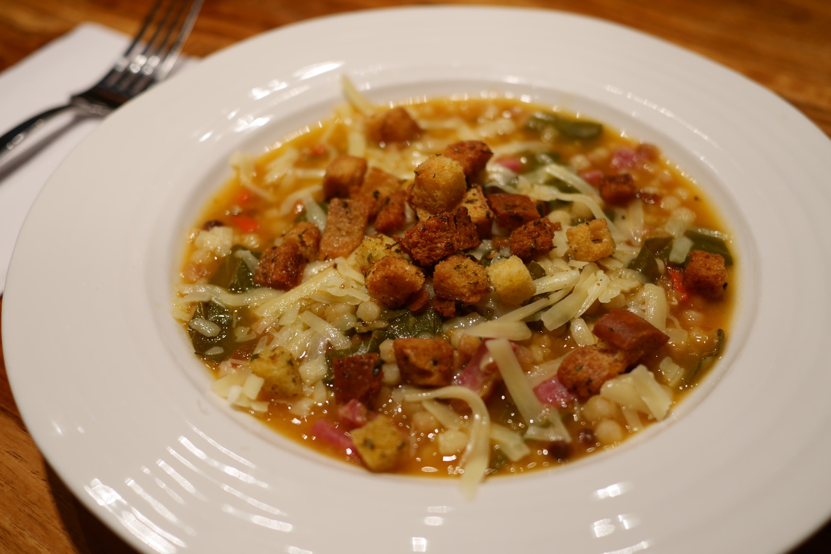 Une soupe "touski": cuisinée avec beaucoup d'amour... et de restes!