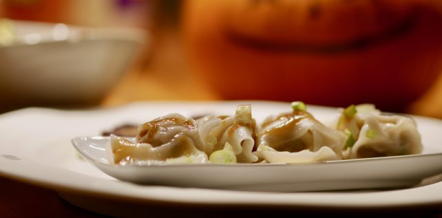 Won-tons à la citrouille et à la citronnelle (ou comment récupérer les lendemains d’Halloween!)