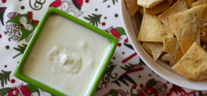 Trempette à la feta et au concombre