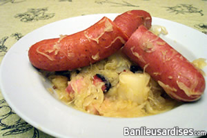 Choucroute servie