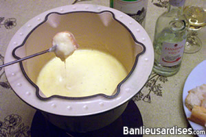 Fondue au fromage et au cidre