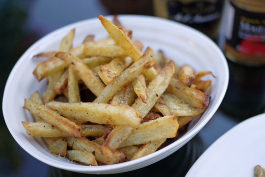 Frites au four aux sels aromatisés