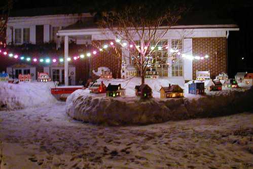 Petites maisons de Noël