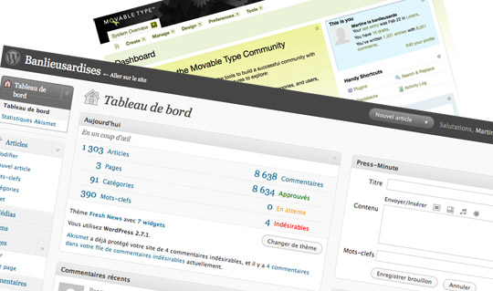 De Movable Type à WordPress: étape par étape