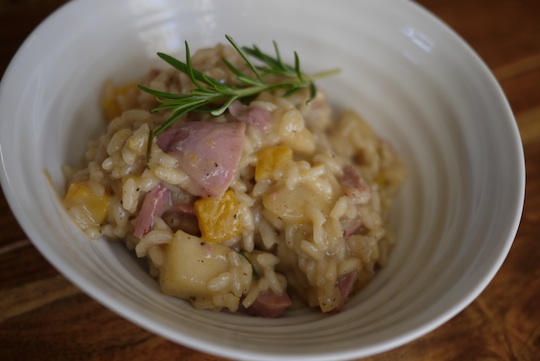 Mon risotto d’automne dans La Presse