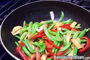 Sauté de boeuf aux légumes